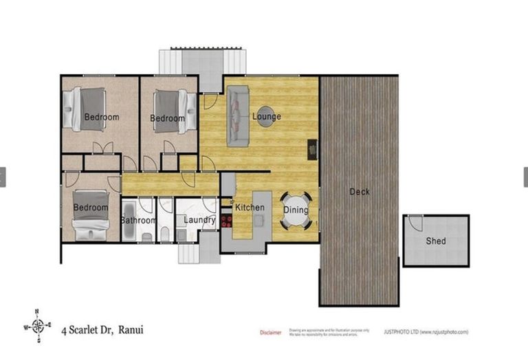 Photo of property in 4 Scarlet Drive, Ranui, Auckland, 0612