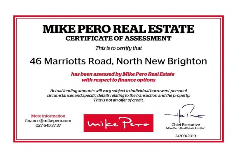 Photo of property in 46 Marriotts Road, North New Brighton, Christchurch, 8083