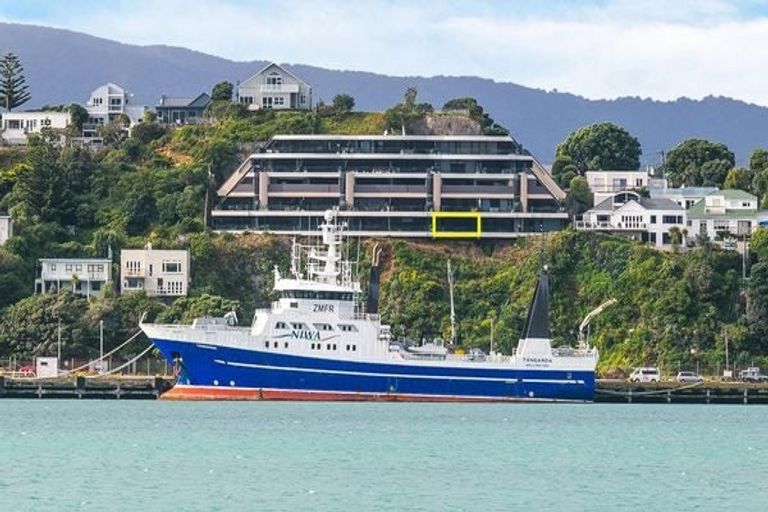 Photo of property in Shelley Bay Terraces, 3/61 Maupuia Road, Maupuia, Wellington, 6022