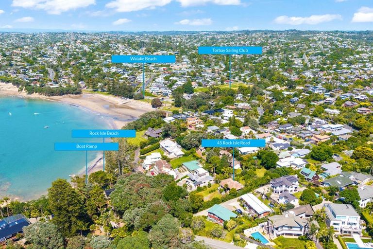 Photo of property in 45 Rock Isle Road, Torbay, Auckland, 0630