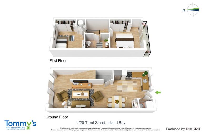 Photo of property in 20u4 Trent Street, Island Bay, Wellington, 6023