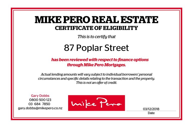 Photo of property in 87 Poplar Street, Gleniti, Timaru, 7910