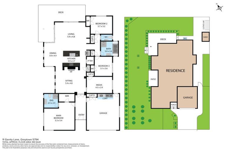 Photo of property in 11 Garrity Lane, Greytown, 5712