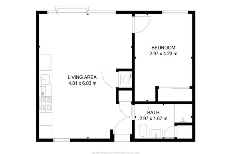 Photo of property in Nouvo Apartments, 5e/21 Rugby Street, Mount Cook, Wellington, 6021