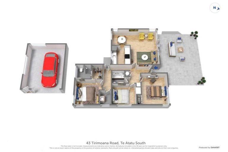 Photo of property in 43 Tirimoana Road, Te Atatu South, Auckland, 0602