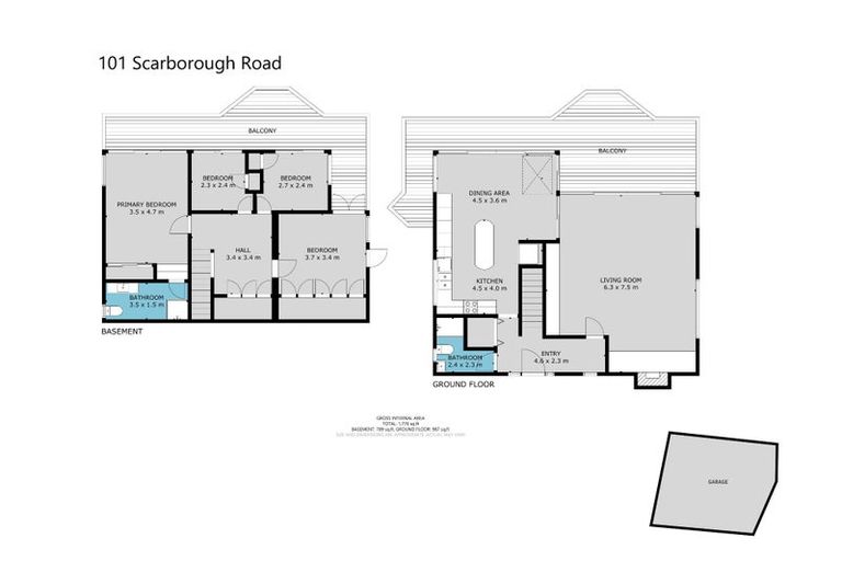 Photo of property in 101 Scarborough Road, Scarborough, Christchurch, 8081