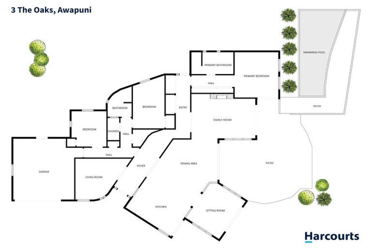 Photo of property in 3 The Oaks, Awapuni, Palmerston North, 4412