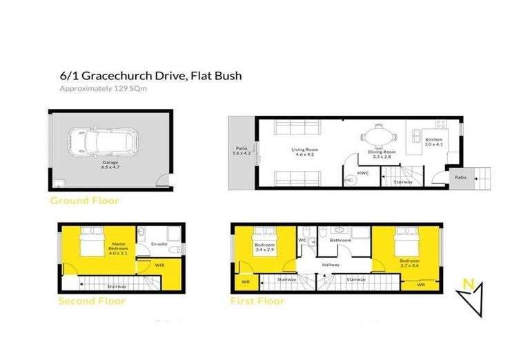 Photo of property in 6/1 Gracechurch Drive, Flat Bush, Auckland, 2016
