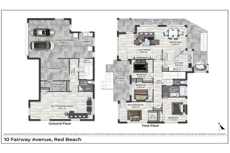Photo of property in 10 Fairway Avenue, Red Beach, 0932