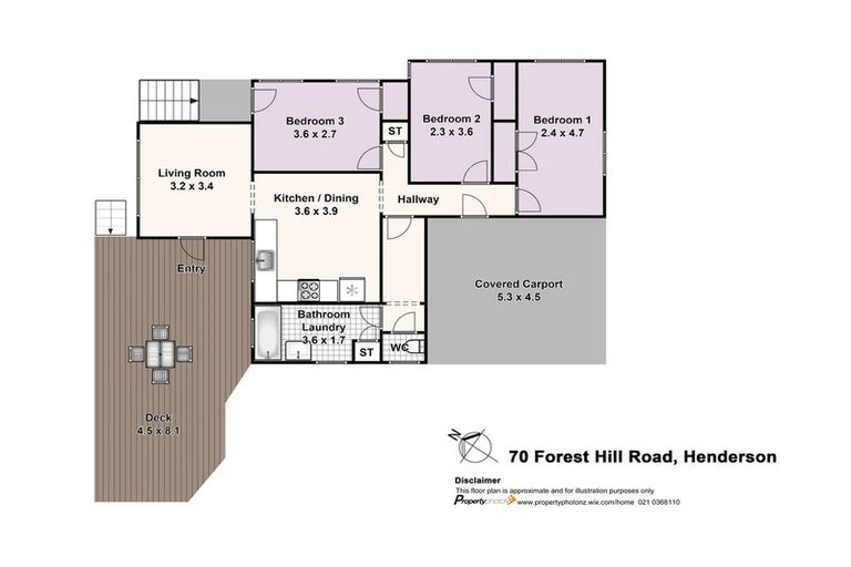 Photo of property in 70 Forest Hill Road, Henderson, Auckland, 0612