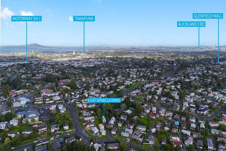 Photo of property in 1/147 Spinella Drive, Bayview, Auckland, 0629