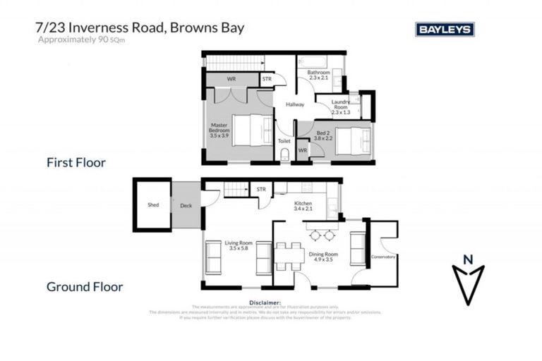 Photo of property in 7/23 Inverness Road, Browns Bay, Auckland, 0630
