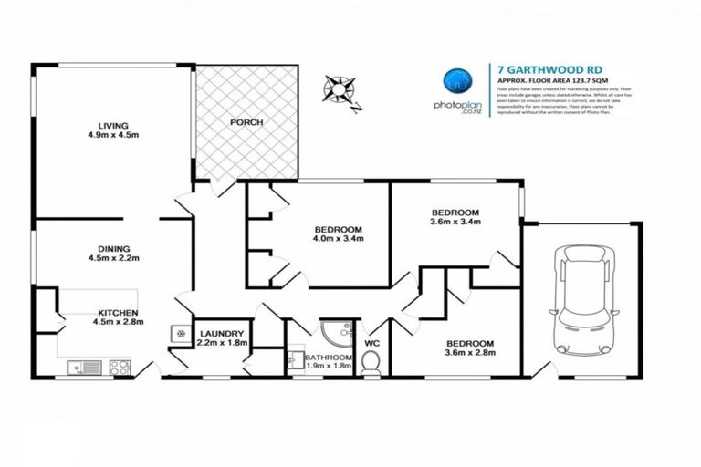 Photo of property in 7 Garthwood Road, Hillcrest, Hamilton, 3216