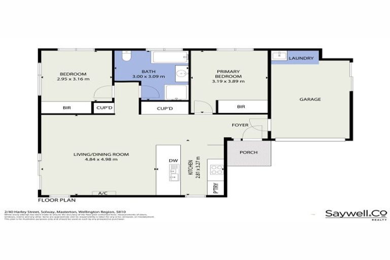 Photo of property in 2/40 Harley Street, Solway, Masterton, 5810