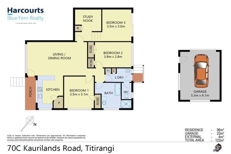 Photo of property in 70 Kaurilands Road, Titirangi, Auckland, 0604