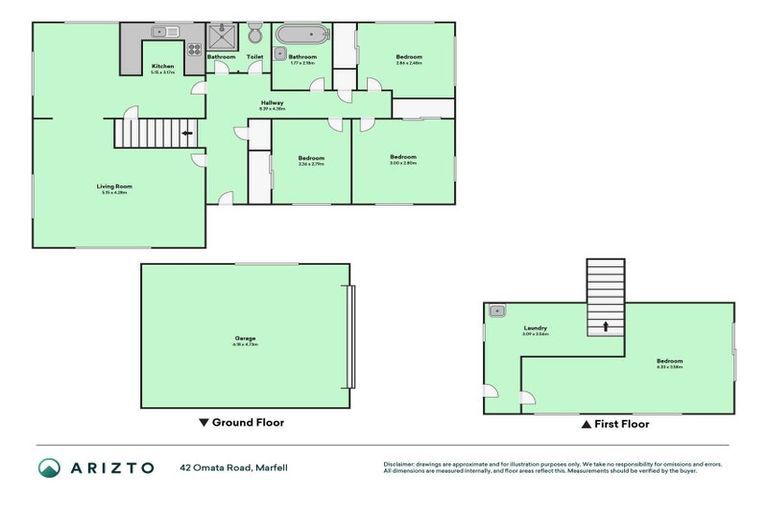 Photo of property in 42 Omata Road, Marfell, New Plymouth, 4310