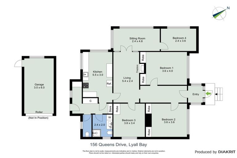 Photo of property in 156a Queens Drive, Lyall Bay, Wellington, 6022