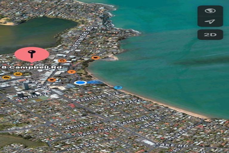 Photo of property in 2/8 Campbell Road, Takapuna, Auckland, 0622
