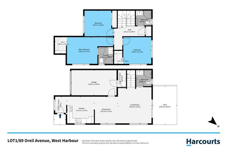 Photo of property in 89c Oreil Avenue, West Harbour, Auckland, 0618