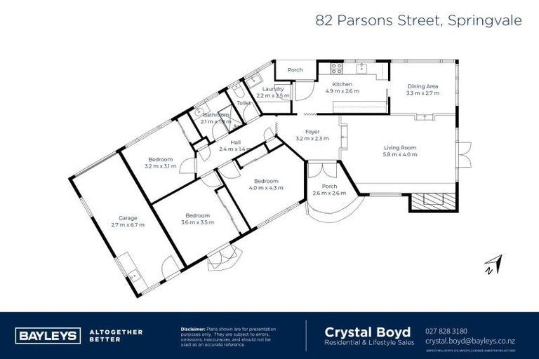 Photo of property in 82 Parsons Street, Springvale, Whanganui, 4501