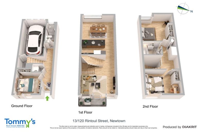 Photo of property in Altar Apartments, 13/120 Rintoul Street, Newtown, Wellington, 6021