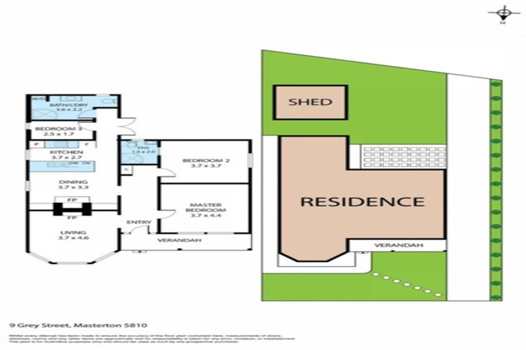 Photo of property in 9 Grey Street, Masterton, 5810