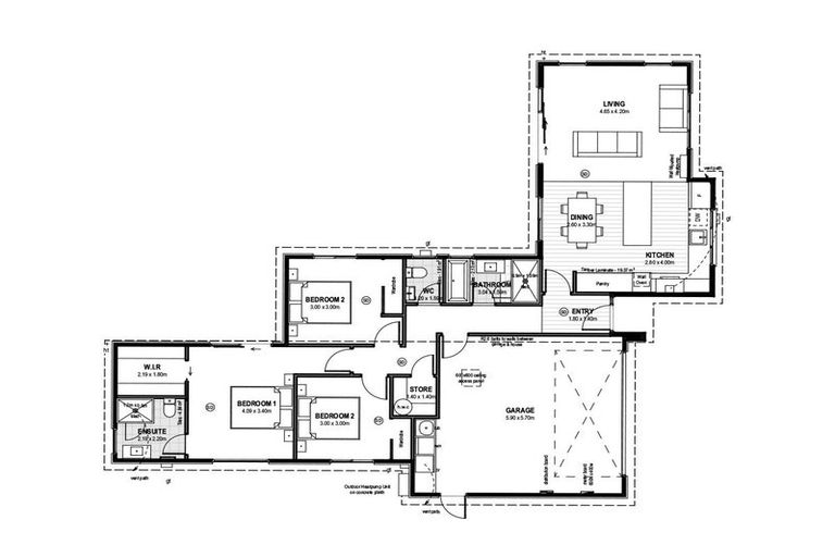 Photo of property in 25 Lintott Street, Kaiapoi, 7630