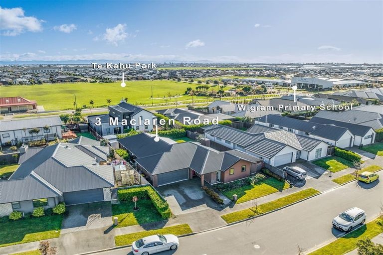 Photo of property in 3 Maclaren Road, Wigram, Christchurch, 8042