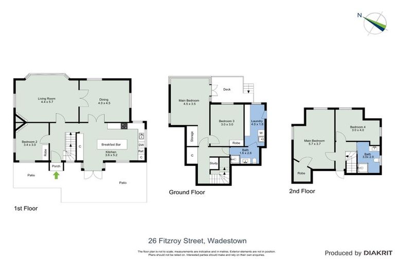 Photo of property in 26 Fitzroy Street, Wadestown, Wellington, 6012