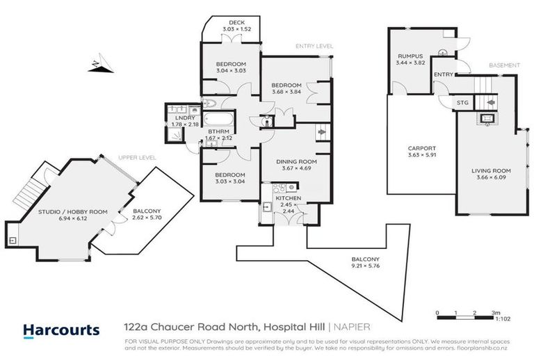 Photo of property in 122a Chaucer Road, Hospital Hill, Napier, 4110