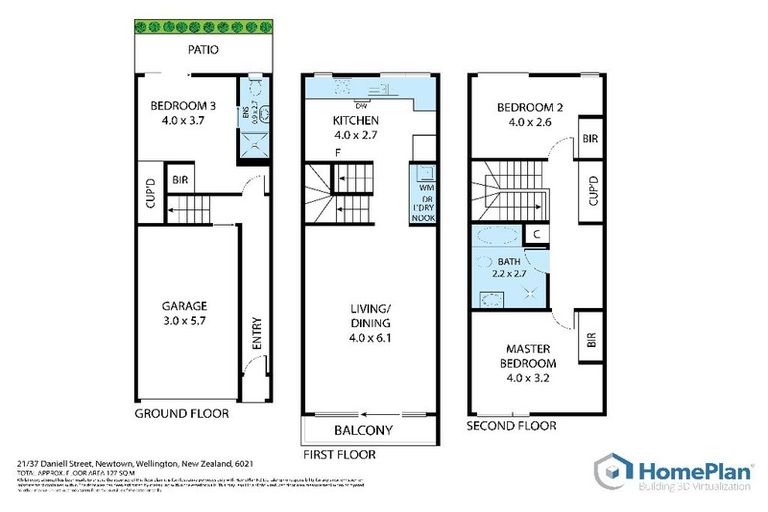 Photo of property in 21/37 Daniell Street, Newtown, Wellington, 6021