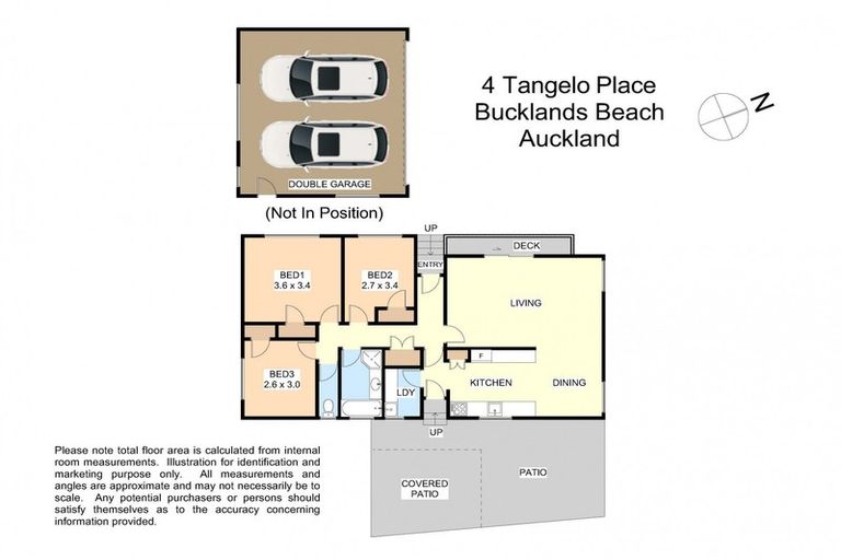 Photo of property in 4 Tangelo Place, Bucklands Beach, Auckland, 2012