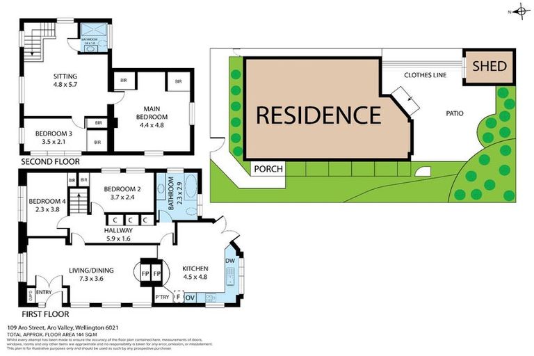 Photo of property in 109 Aro Street, Aro Valley, Wellington, 6021