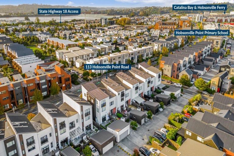 Photo of property in 113 Hobsonville Point Road, Hobsonville, Auckland, 0616