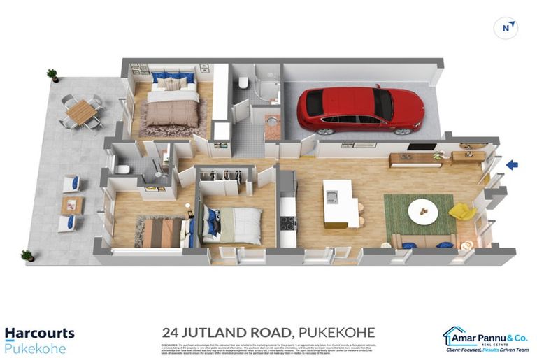 Photo of property in 24 Jutland Road, Pukekohe, 2120