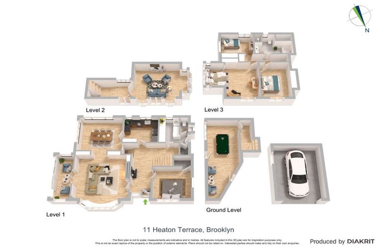 Photo of property in 11 Heaton Terrace, Brooklyn, Wellington, 6021