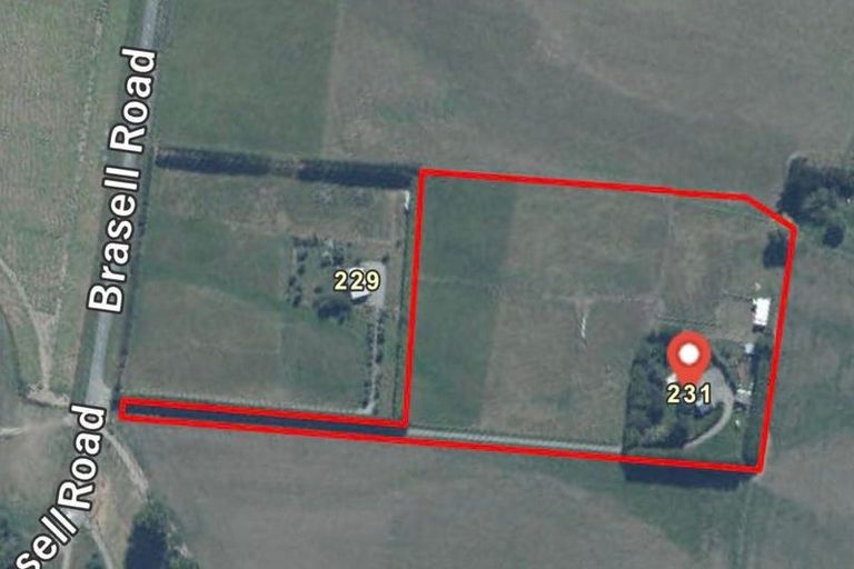 Photo of property in 231 Brasell Road, Pareora West, Timaru, 7972