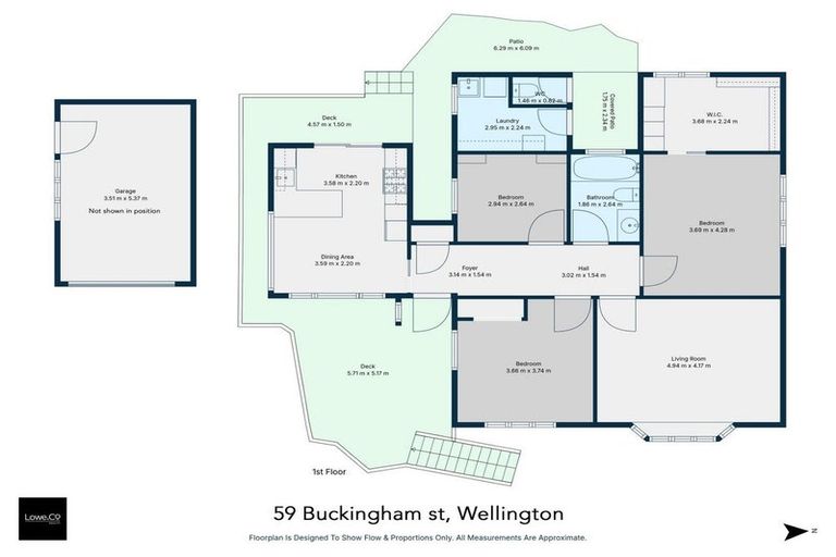Photo of property in 59 Buckingham Street, Melrose, Wellington, 6023