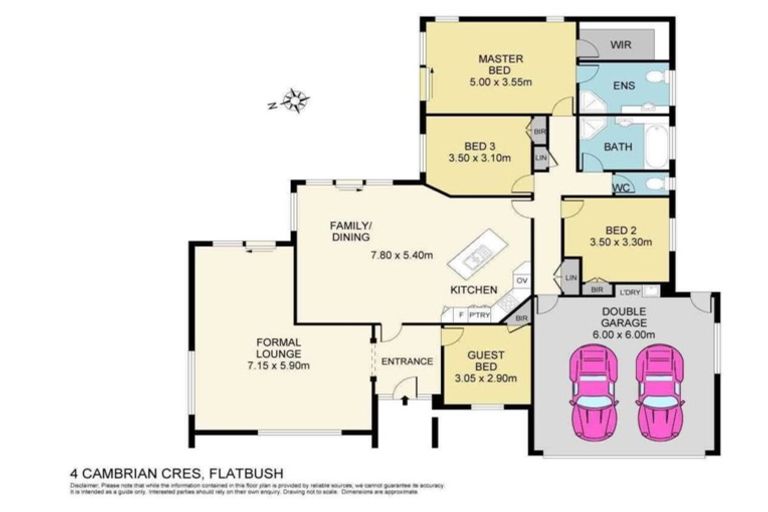 Photo of property in 4 Cambrian Crescent, Flat Bush, Auckland, 2016