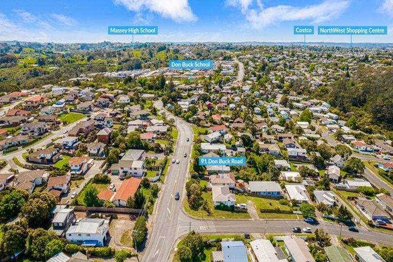 Photo of property in 91 Don Buck Road, Massey, Auckland, 0614