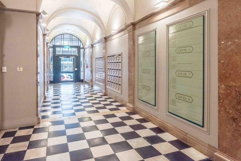 Photo of property in Kelvin House, 1e/16 The Terrace, Wellington Central, Wellington, 6011