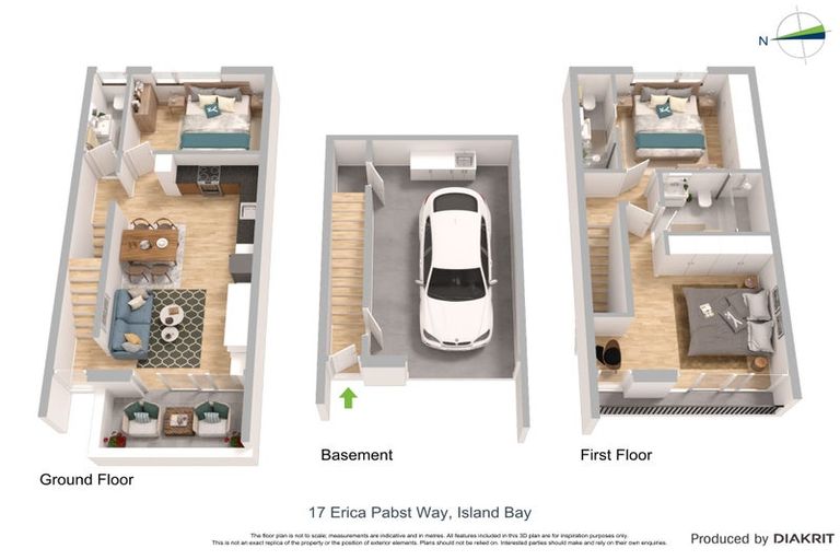 Photo of property in 17 Erica Pabst Way, Island Bay, Wellington, 6023