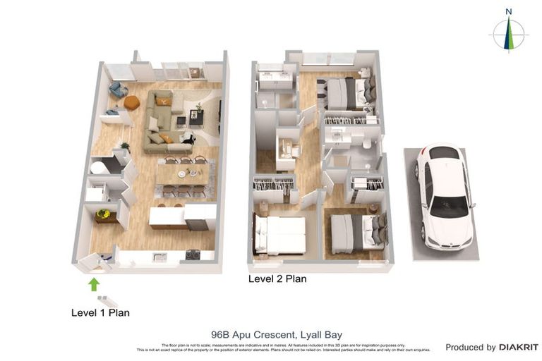 Photo of property in 96 Apu Crescent, Lyall Bay, Wellington, 6022