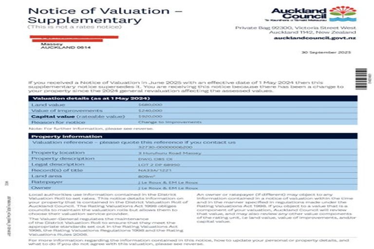 Photo of property in 3 Huruhuru Road, Massey, Auckland, 0614