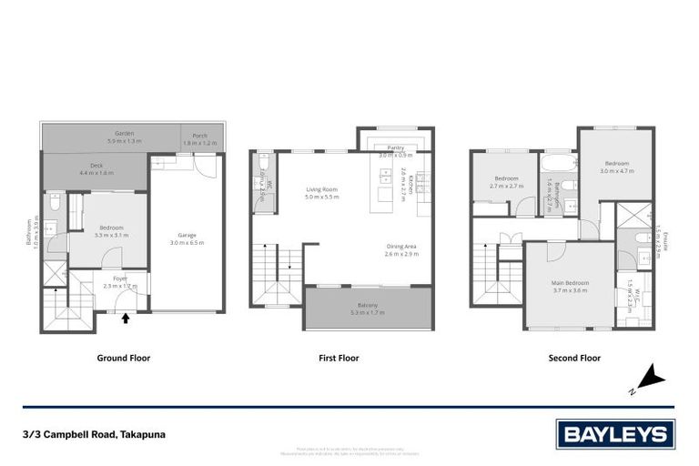 Photo of property in 3/3 Campbell Road, Takapuna, Auckland, 0622