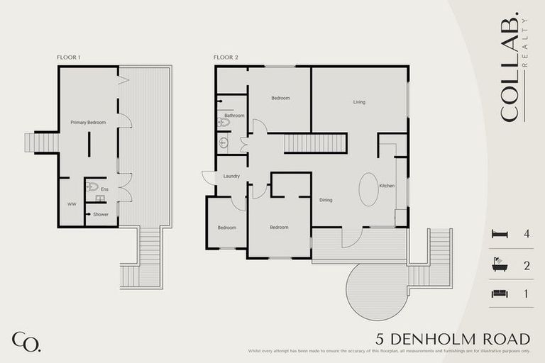 Photo of property in 5 Denholm Road, Hospital Hill, Napier, 4110