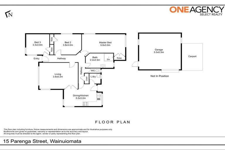Photo of property in 15 Parenga Street, Wainuiomata, Lower Hutt, 5014