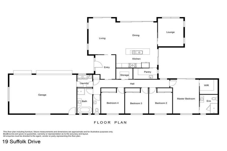 Photo of property in 19 Suffolk Drive, Kirwee, 7571