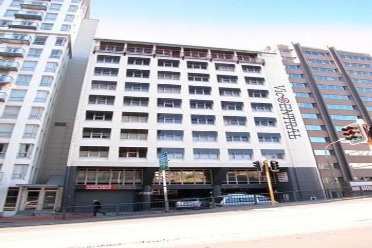 Photo of property in Orange Apartments/victoria Centr, 510/169 The Terrace, Wellington Central, Wellington, 6011
