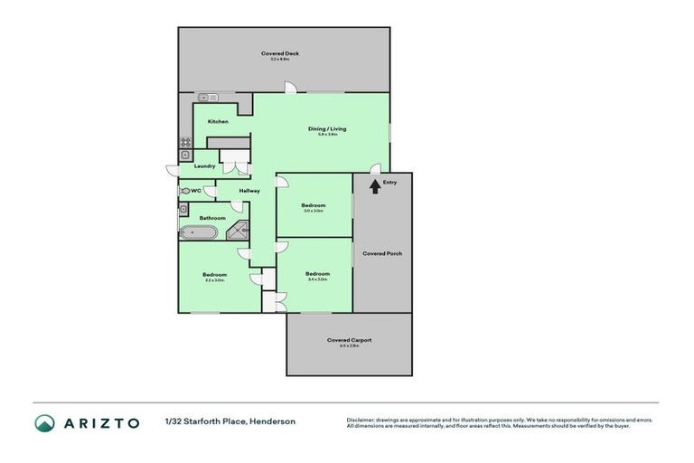 Photo of property in 1/32 Starforth Place, Henderson, Auckland, 0612